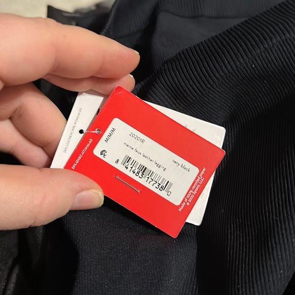 💎 Spanx Mama Faux Leather Leggings - 20201 - Picture 5 of 5